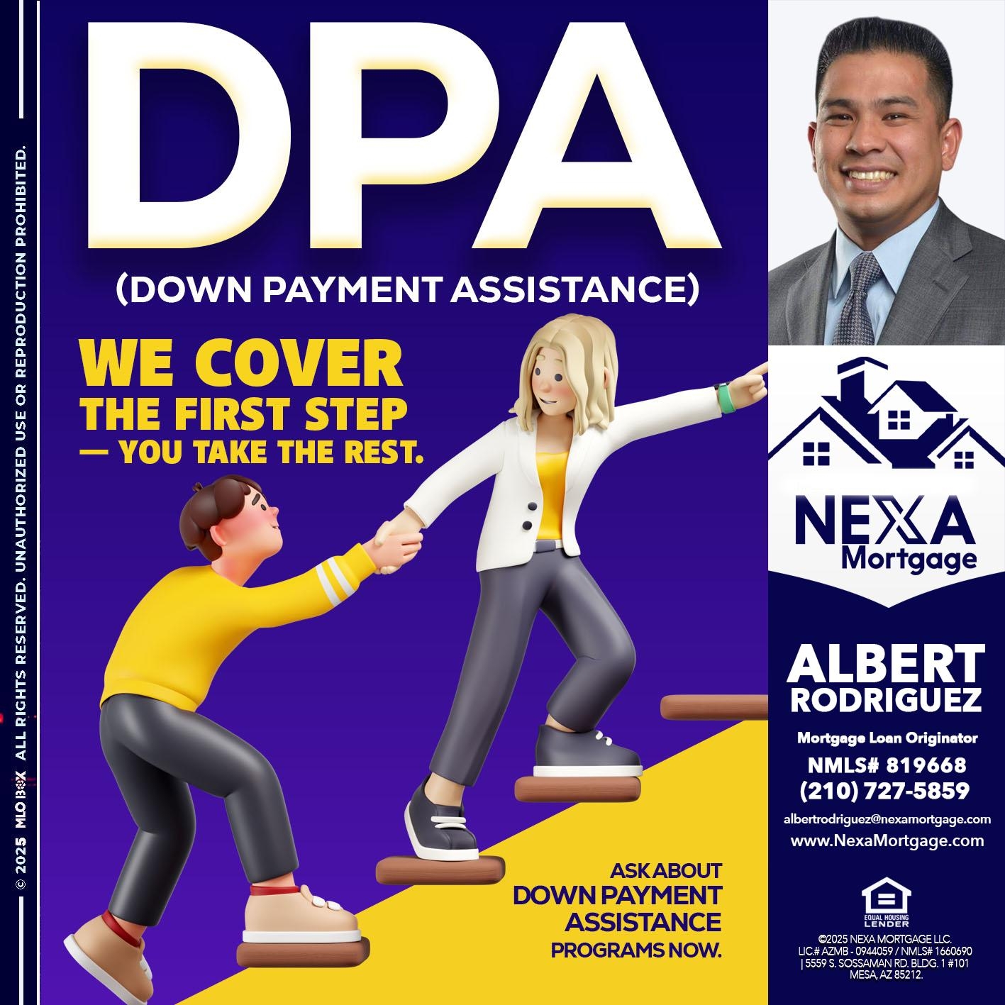 DPA  - Albert Rodriguez - Mortgage Loan Officer