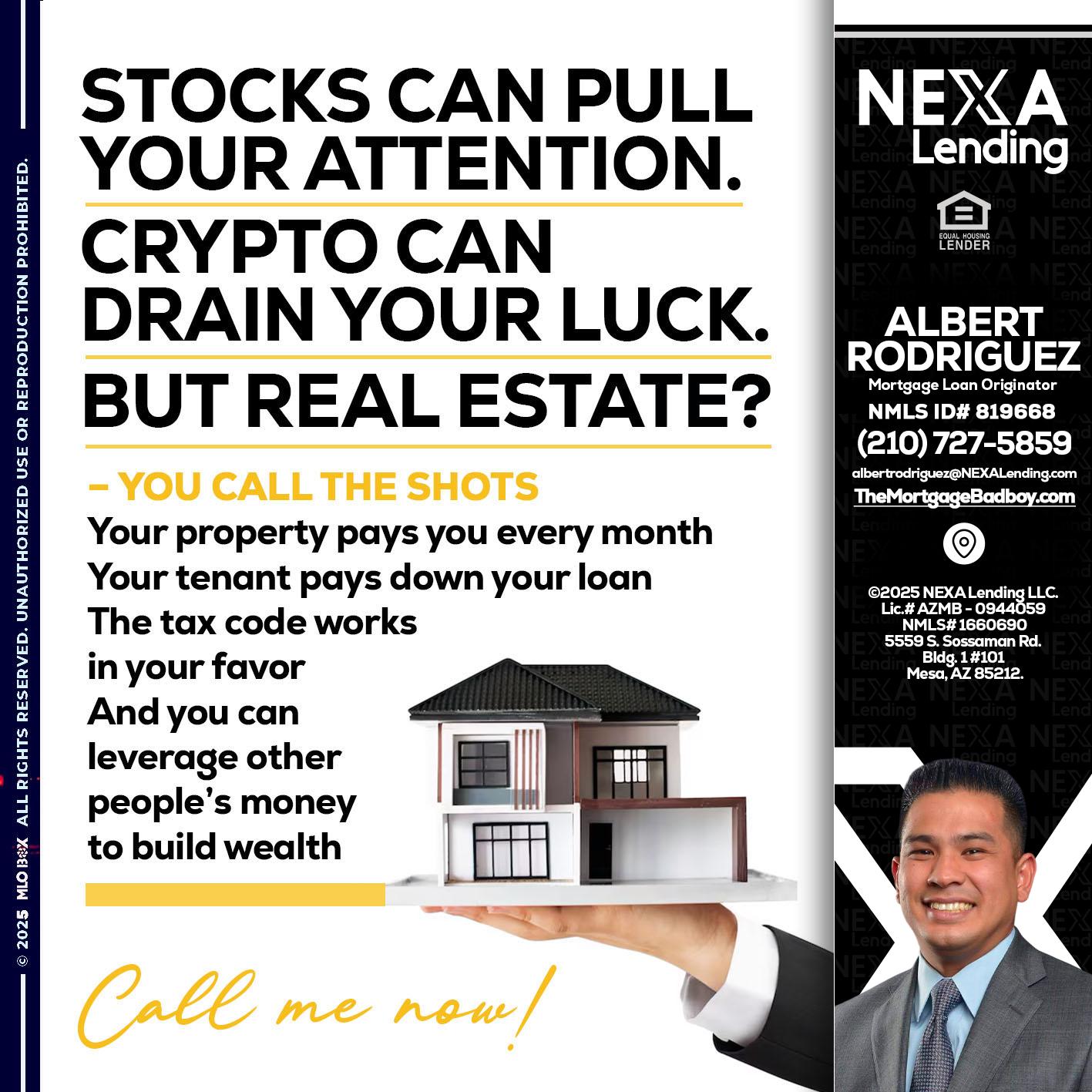 STOCK CAN - Albert Rodriguez -Mortgage Loan Officer