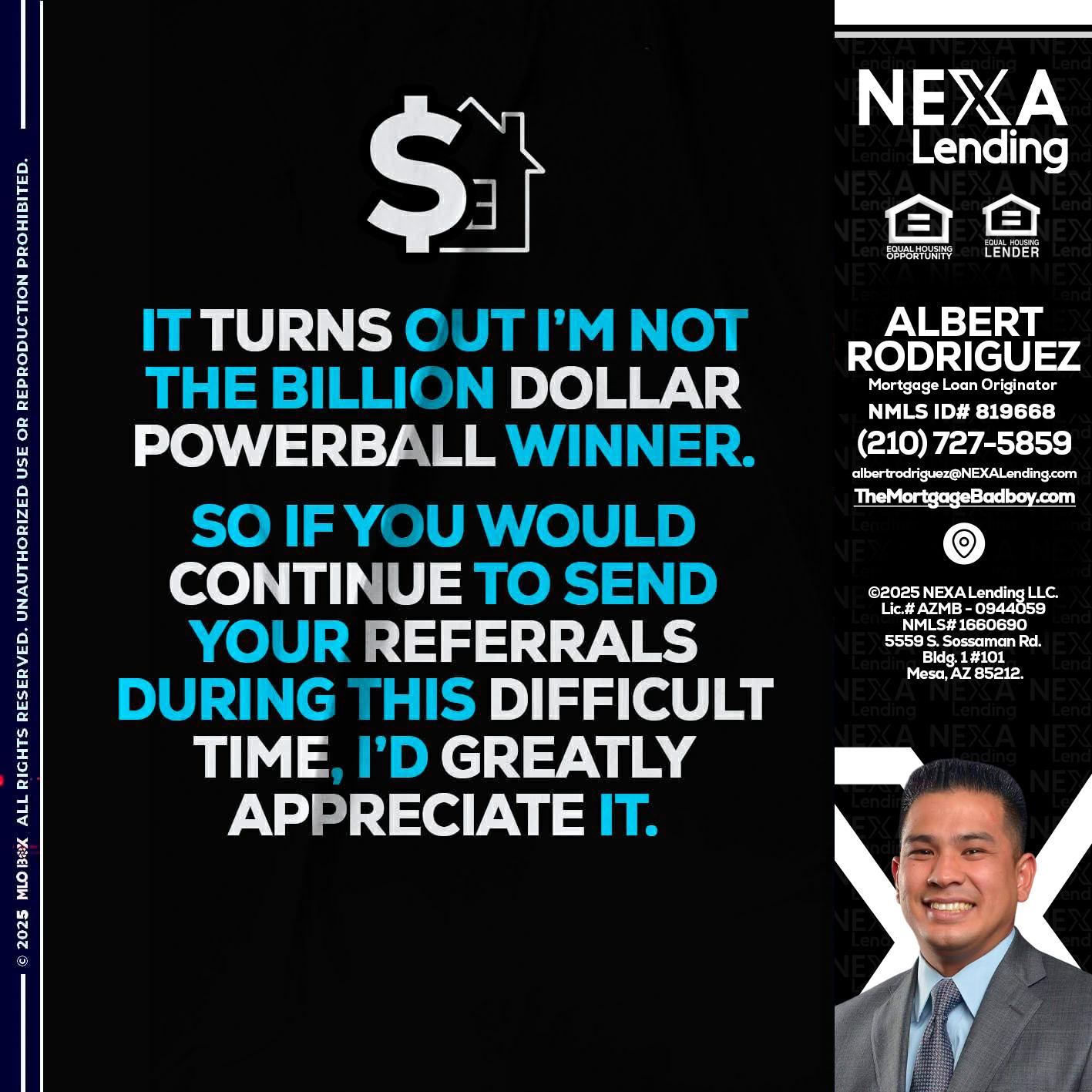 IT TURNS - Albert Rodriguez -Mortgage Loan Officer