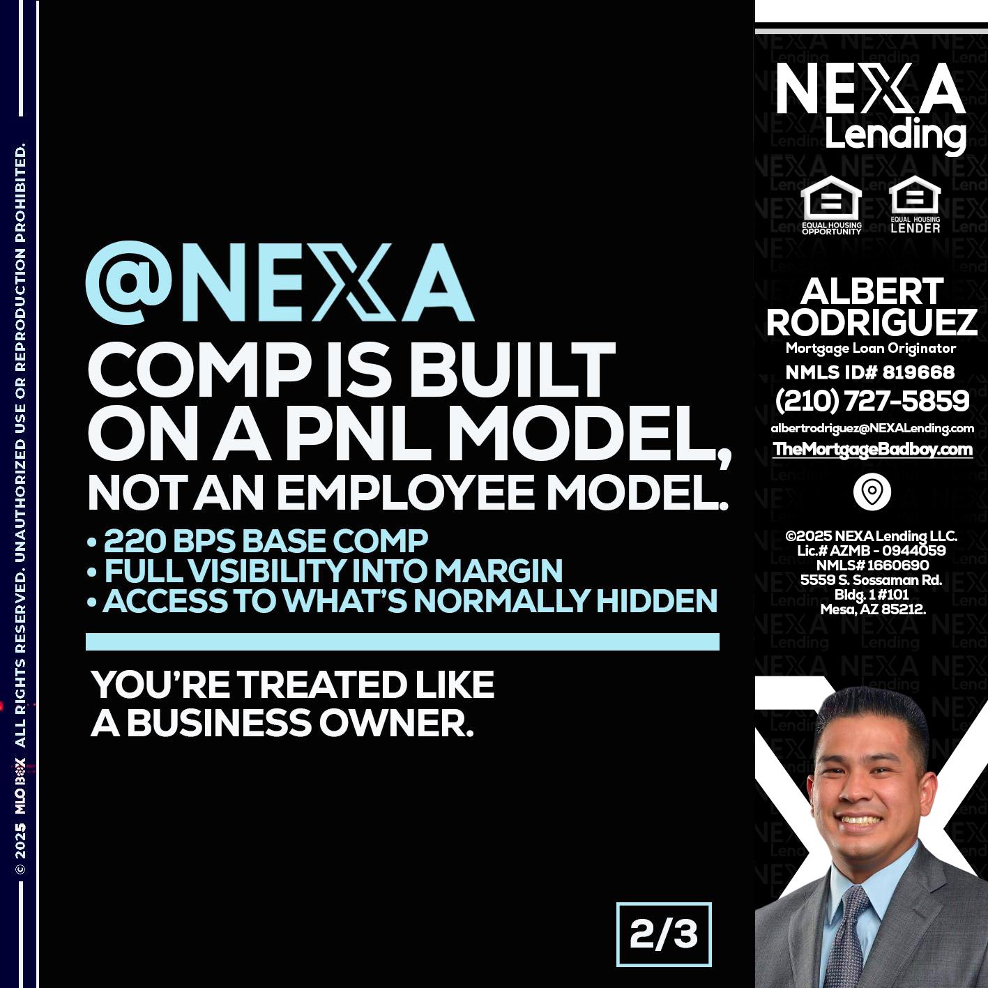 2 OF 3 - Albert Rodriguez -Mortgage Loan Officer