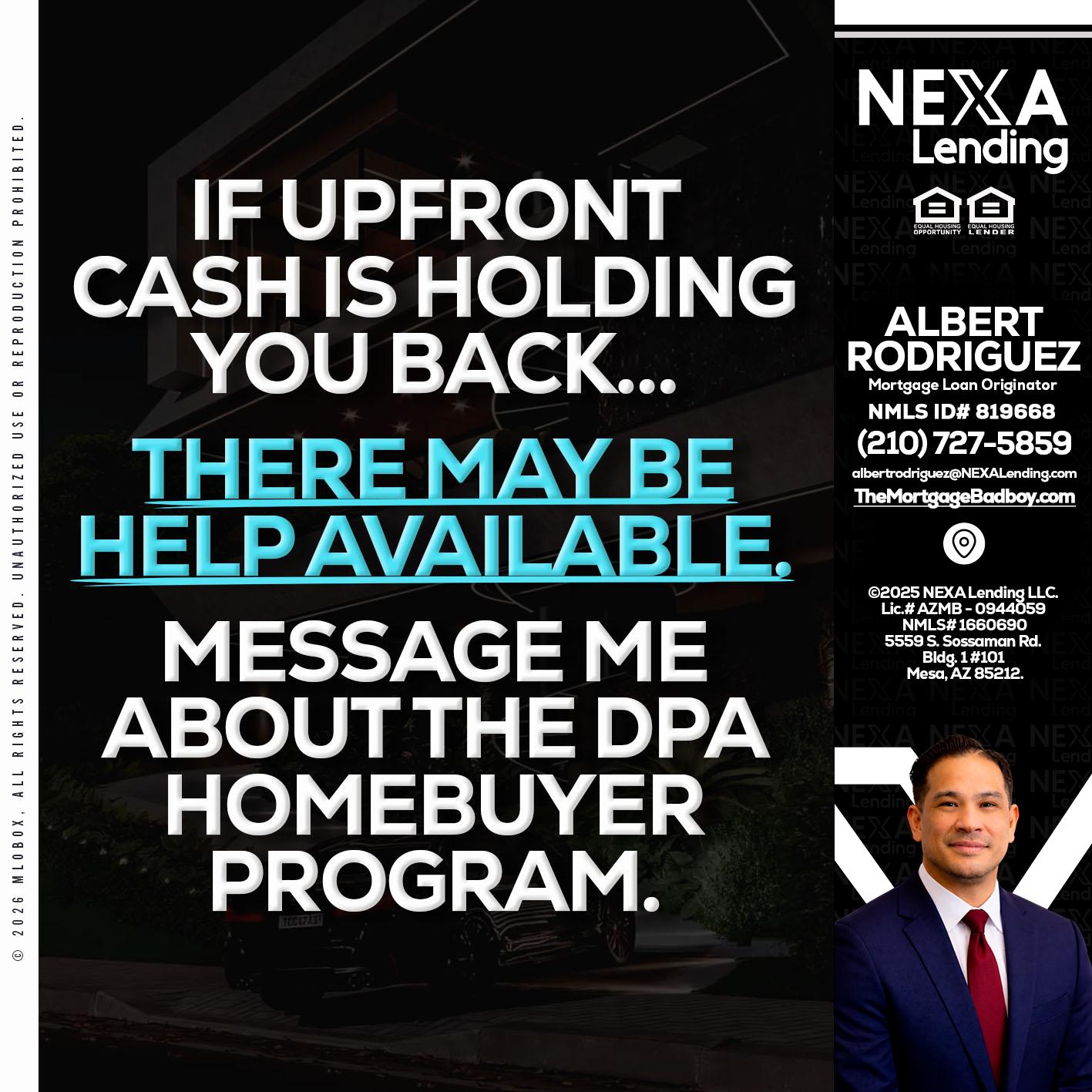 IF UPFRONT - Albert Rodriguez -Mortgage Loan Officer