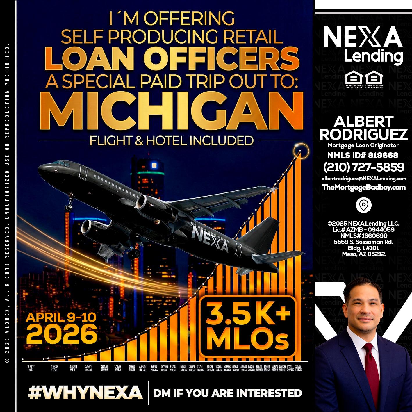 3.5K - Albert Rodriguez -Mortgage Loan Officer