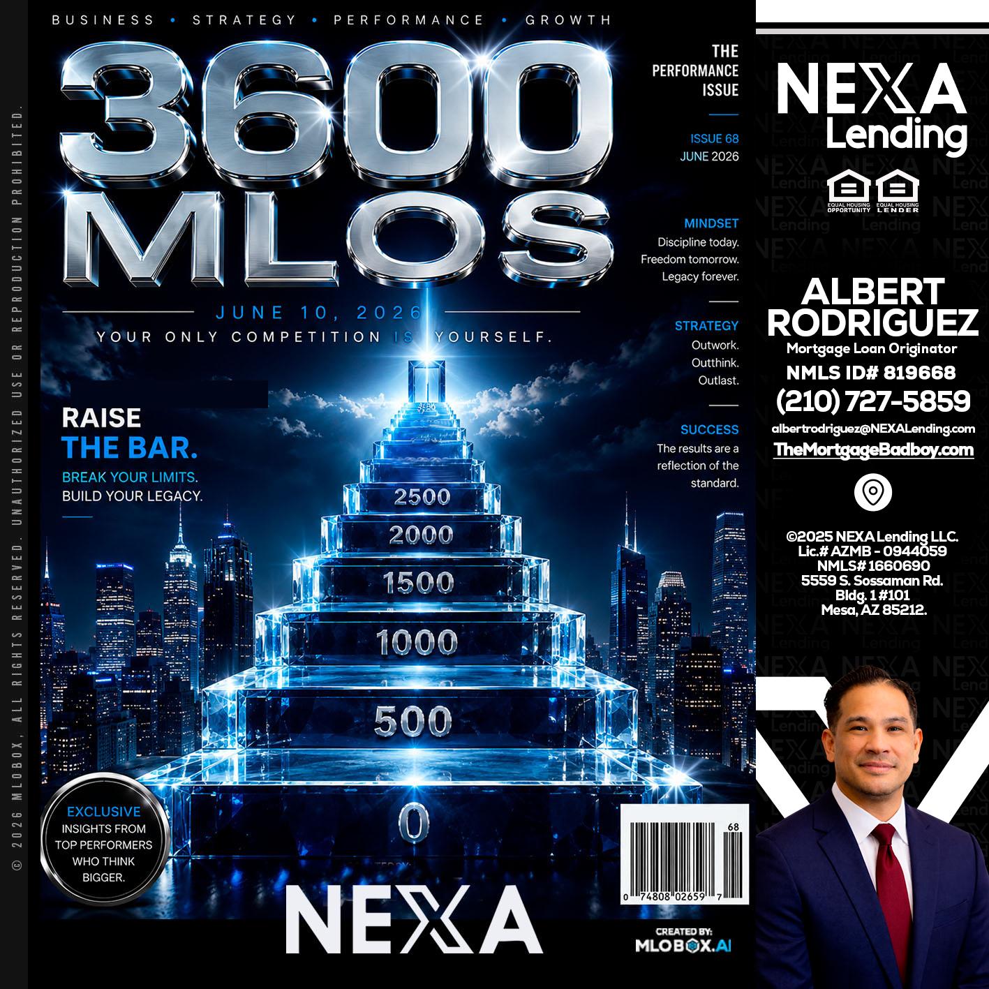3600 MLOs - Albert Rodriguez -Mortgage Loan Officer