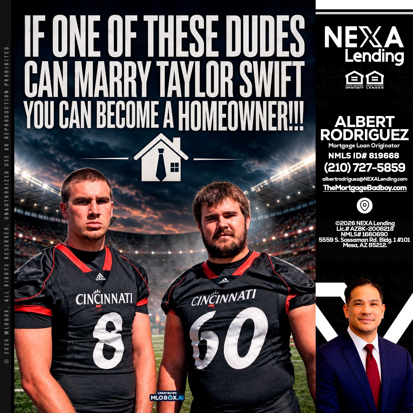 if one of these - Albert Rodriguez -Mortgage Loan Officer